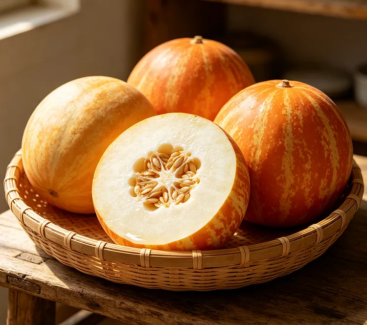 🍈🤗 Tiger Striped Melon Seeds 💥 Grow Rare Sweet Melons With Stunning Stripes at Home