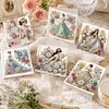 6pcs Diamond Painting Dream Girl Greeting Card Kits with Envelopes for Family Friend Gifts