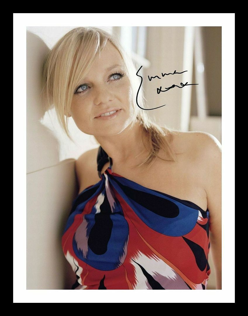 Emma Bunton Autograph Signed & Framed Photo Poster painting