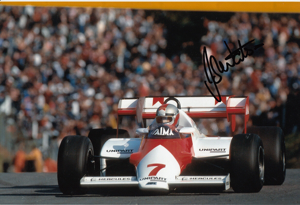 John Watson Hand Signed Marlboro Team McLaren Photo Poster painting 12x8 3.