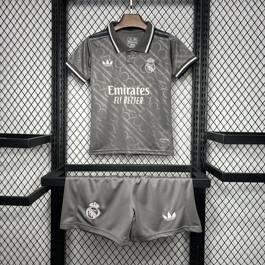Real Madrid 24-25 Third Kids Kit
