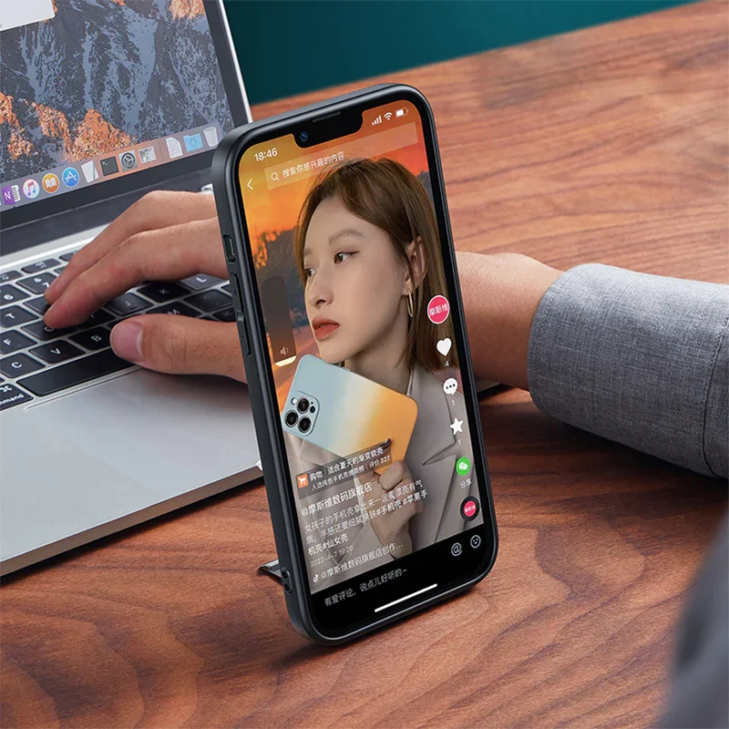 Suitable For iPhone 13/14 Hidden Bracket Mobile Phone Case