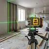 Infrared laser level, high precision, strong light, suitable for outdoor use, compact and multi-functional automatic leveling device