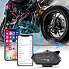 Motorcycle Helmet BT Headset Motorcycle Headphones Compatible with All Helmets