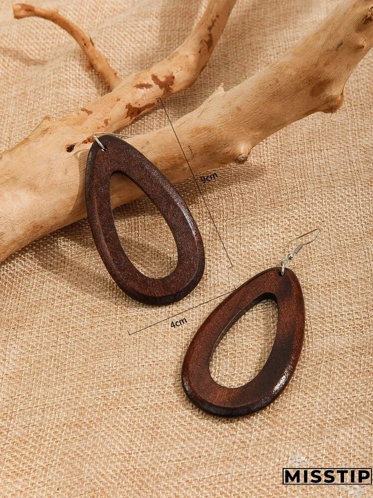 Water-drop Design Earrings