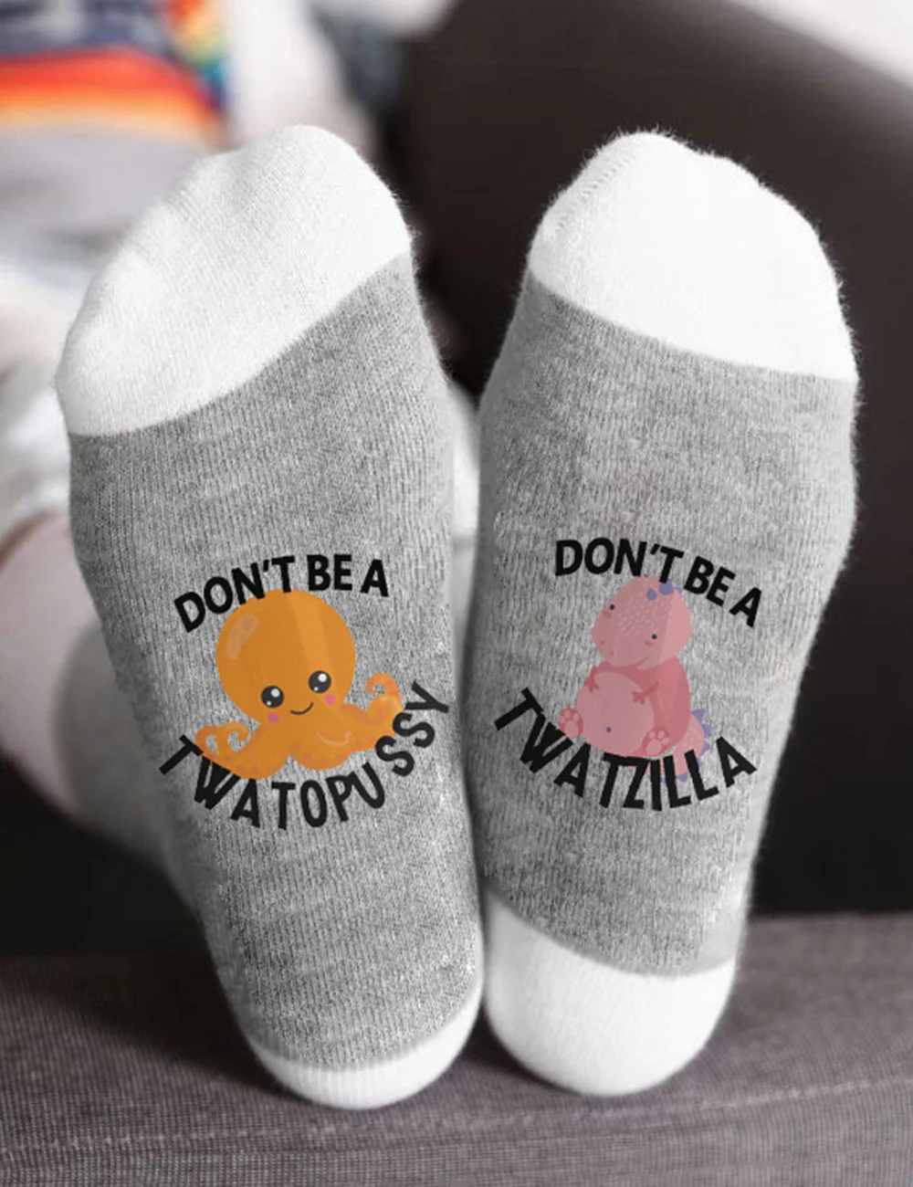 Lizzic Don't Be A Twatopussy Twatzilla Socks
