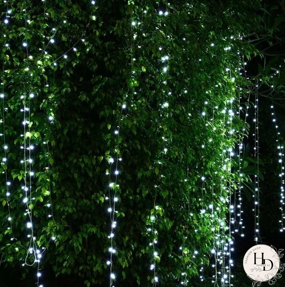 3Mx3M 300 LED Curtain Light Romantic Christmas Wedding Outdoor Decoration Curtain String Light