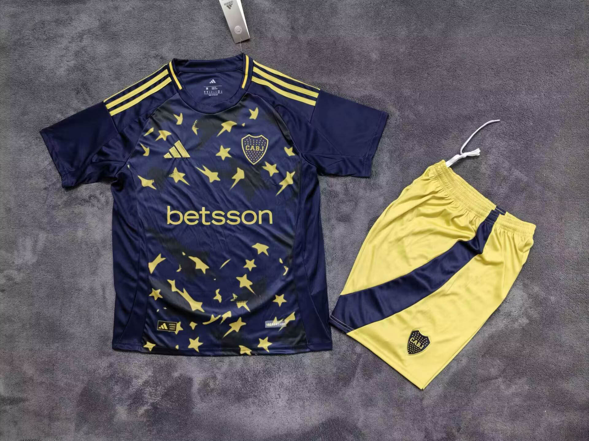 2025-2026 KIDS Boca Juniors Third Away Football Shirt 1:1 Thai Quality- Maxi Kit