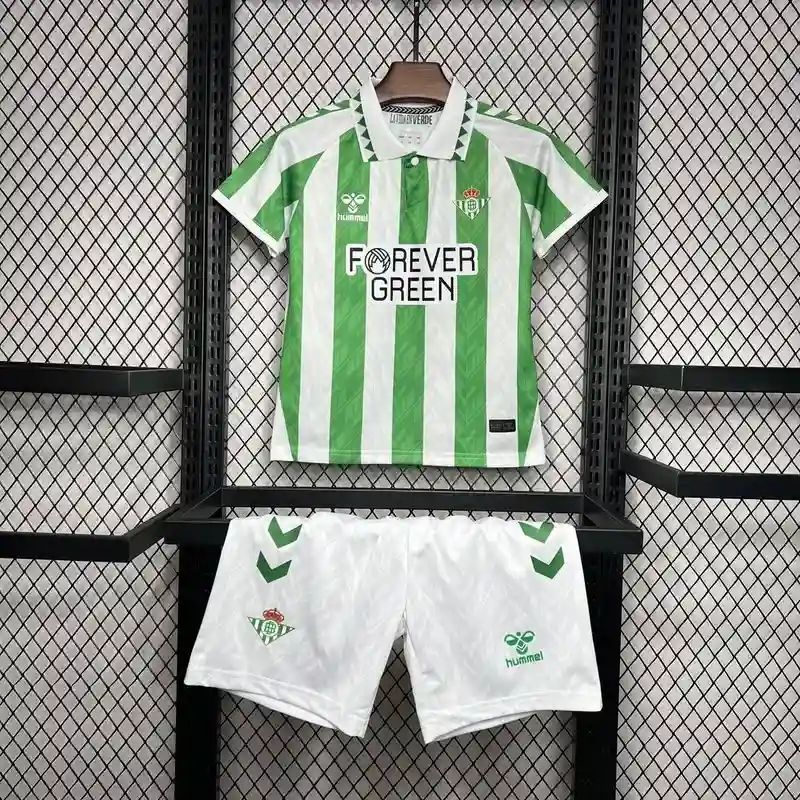 24/25 Kids Real Betis Soccer Jersey Home