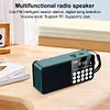 FM Radio LED Digital Display Support TF Card MP3 Player USB Drive Portable Radio