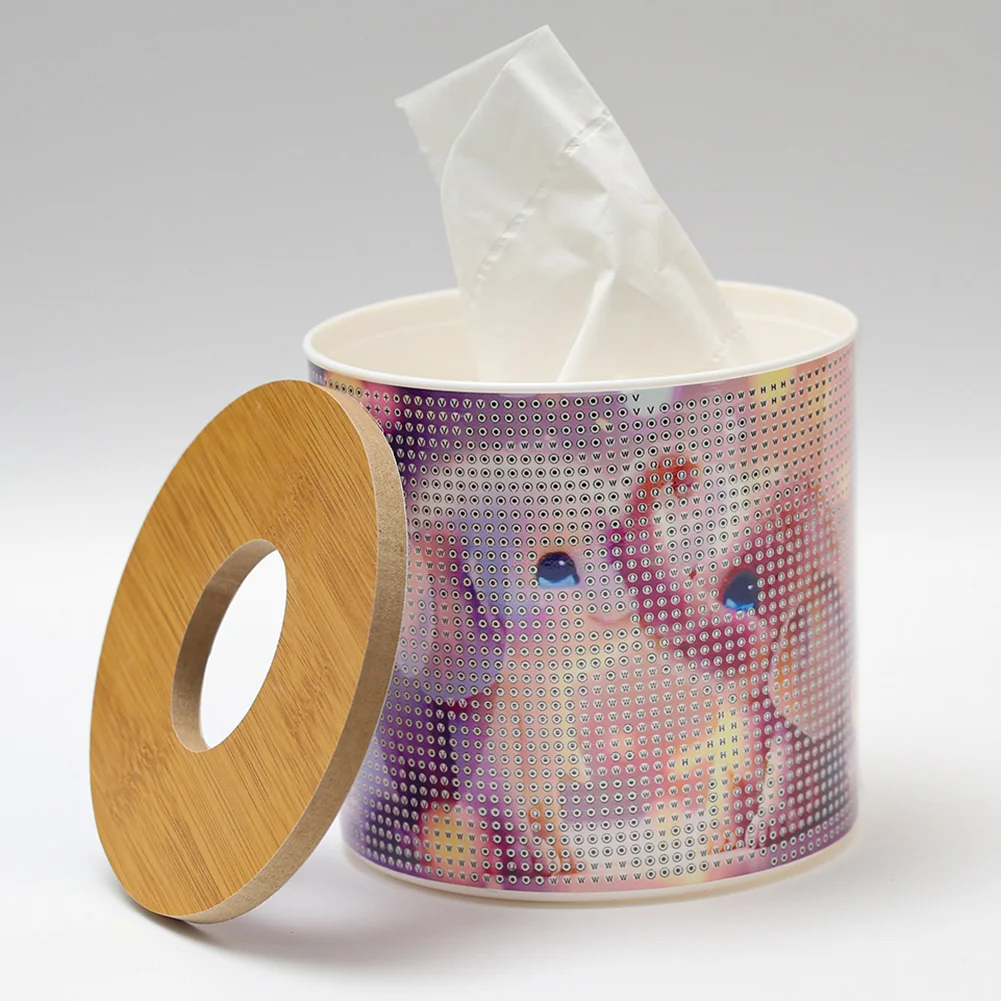 Baby Elephant DIY Diamond Painting Handmade Tissue Holder Rhinestones Tissue Box