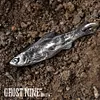Ghost Mine Original Design 925 Sterling Silver Immortal Fish Size L Necklace Pendant Handmade Silver Jewelry