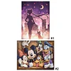 Mickey-Full Embroidery 3 Strands 11CT Stamped Cross Stitch-60*50CM-Large Size