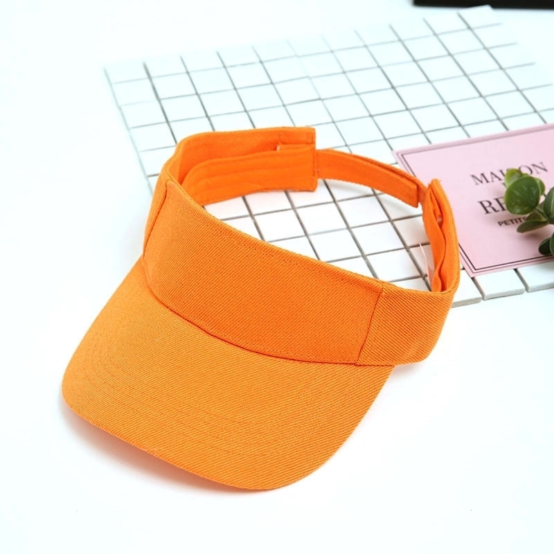 Unisex Minimalist Solid Color Curved Eaves Sun Hat