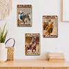 3PCS In The World Be A Cowgirl - Vintage Metal Signs Set - 20*30cm/30*40cm - Western