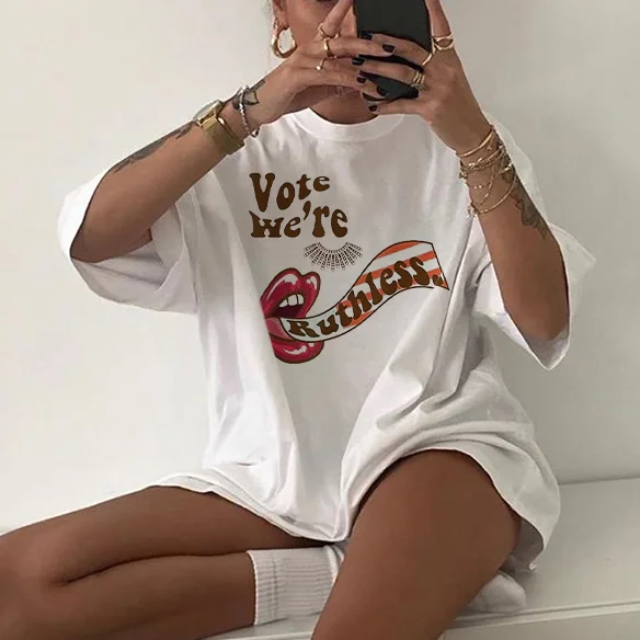 Wearshes Shout Out Vote We're Ruthless T-Shirt