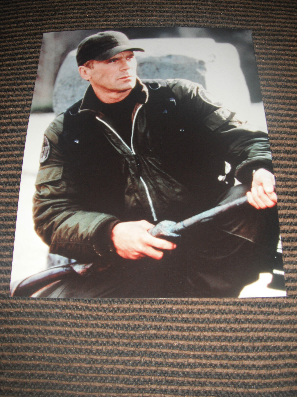 Richard Dean Anderson MacGyver Color 8x10 Promo Photo Poster painting Picture