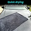 Microfiber Car Wash Towel Car Beauty Wiping Cloth Water Absorbent Traceless Water Collection Towel