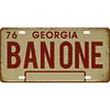 Georgia - Car License(12*6Inch)
