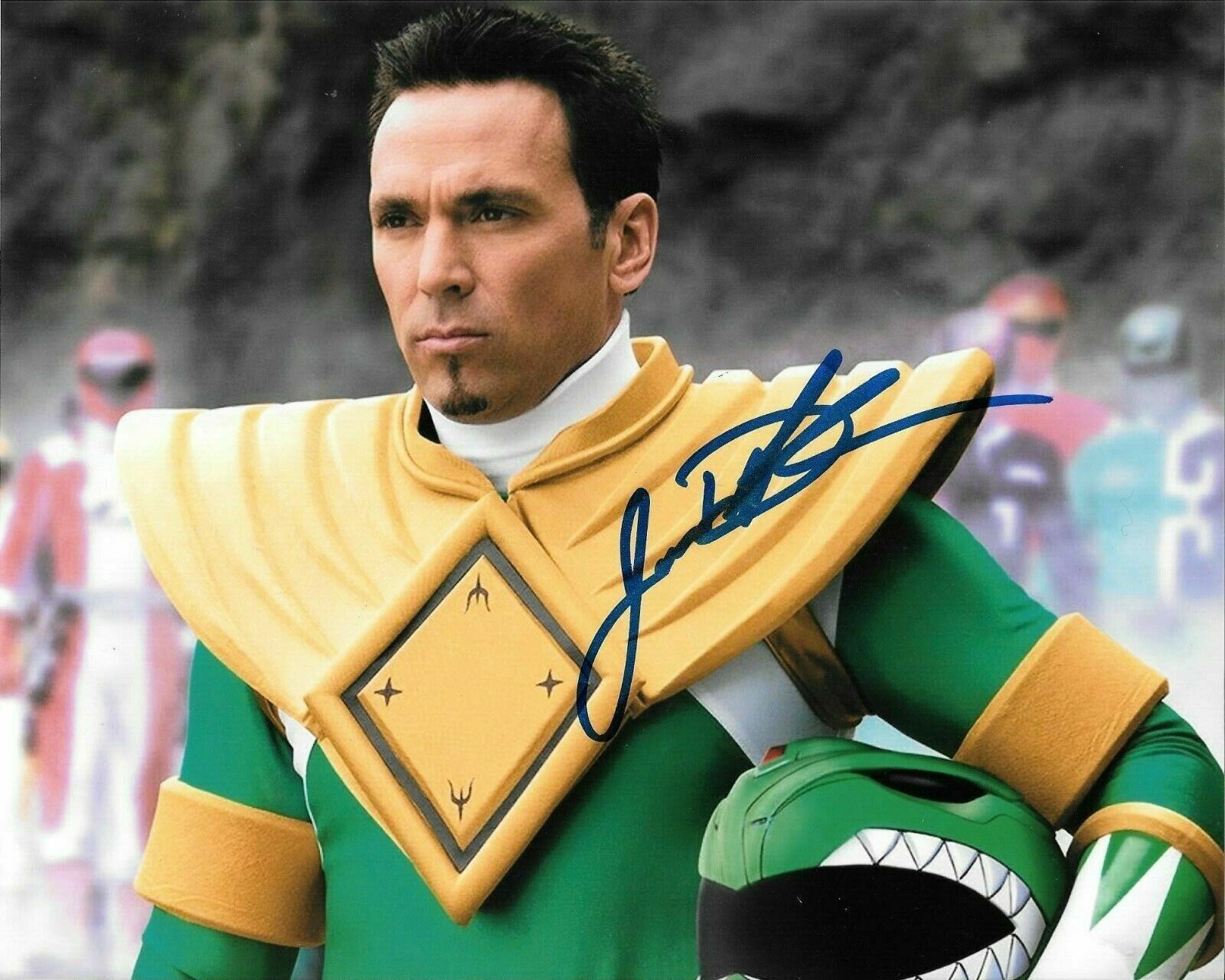 Jason David Frank Autographed Signed 8x10 Photo Poster painting ( Power Rangers ) REPRINT