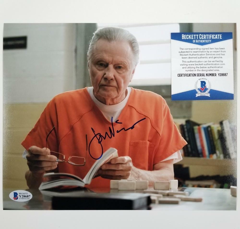 Jon Voight signed 8x10 Photo Poster painting Ray Donovan Actor Autograph ~ Beckett BAS COA