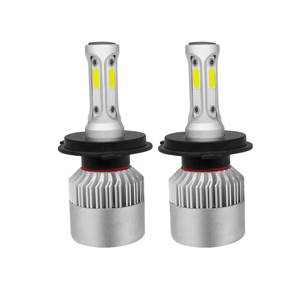 

1 Pair H4 LED 72W 6500K 8000LM S4 Car Headlight Hi/Lo Beam Bulbs Waterproof, 501 Original