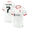 LUIS D&Iacute;AZ #7 Liverpool Third Away Soccer Jersey 2024/25