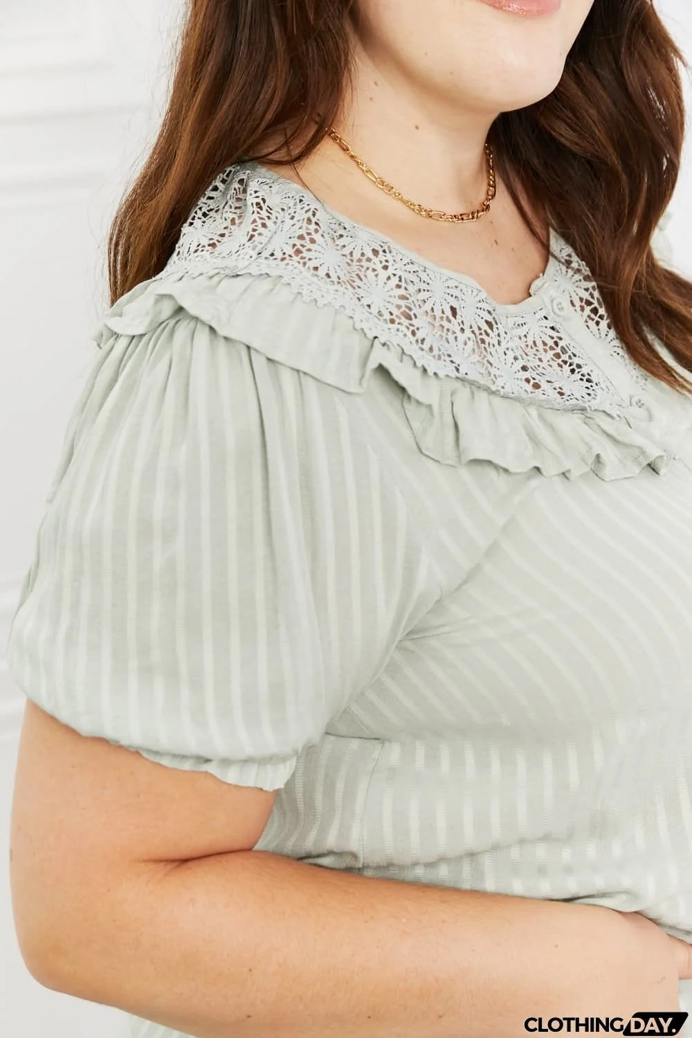 HEYSON Sweet Talk Full Size Short Sleeve Top