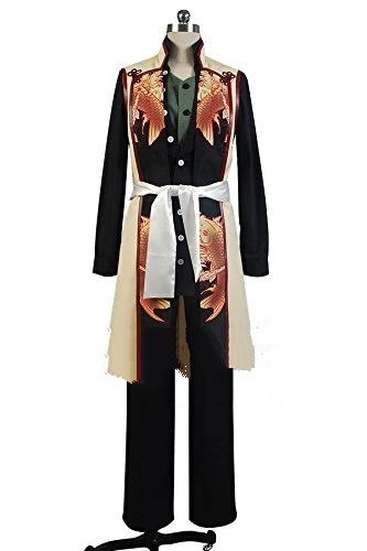 Haku Ki Souji Okita Swordman Uniform Cosplay Costume