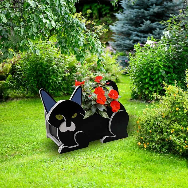 VigorDaily Black Cat Planter AP071