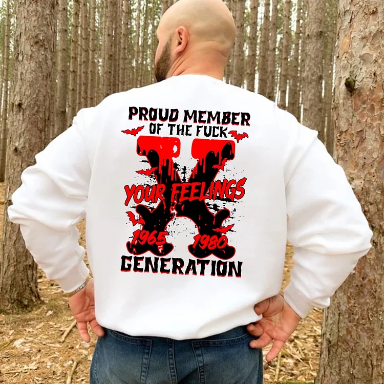 Halloween Gen X New Version Two Side Printing T-shirt/Crewneck/Hoodie