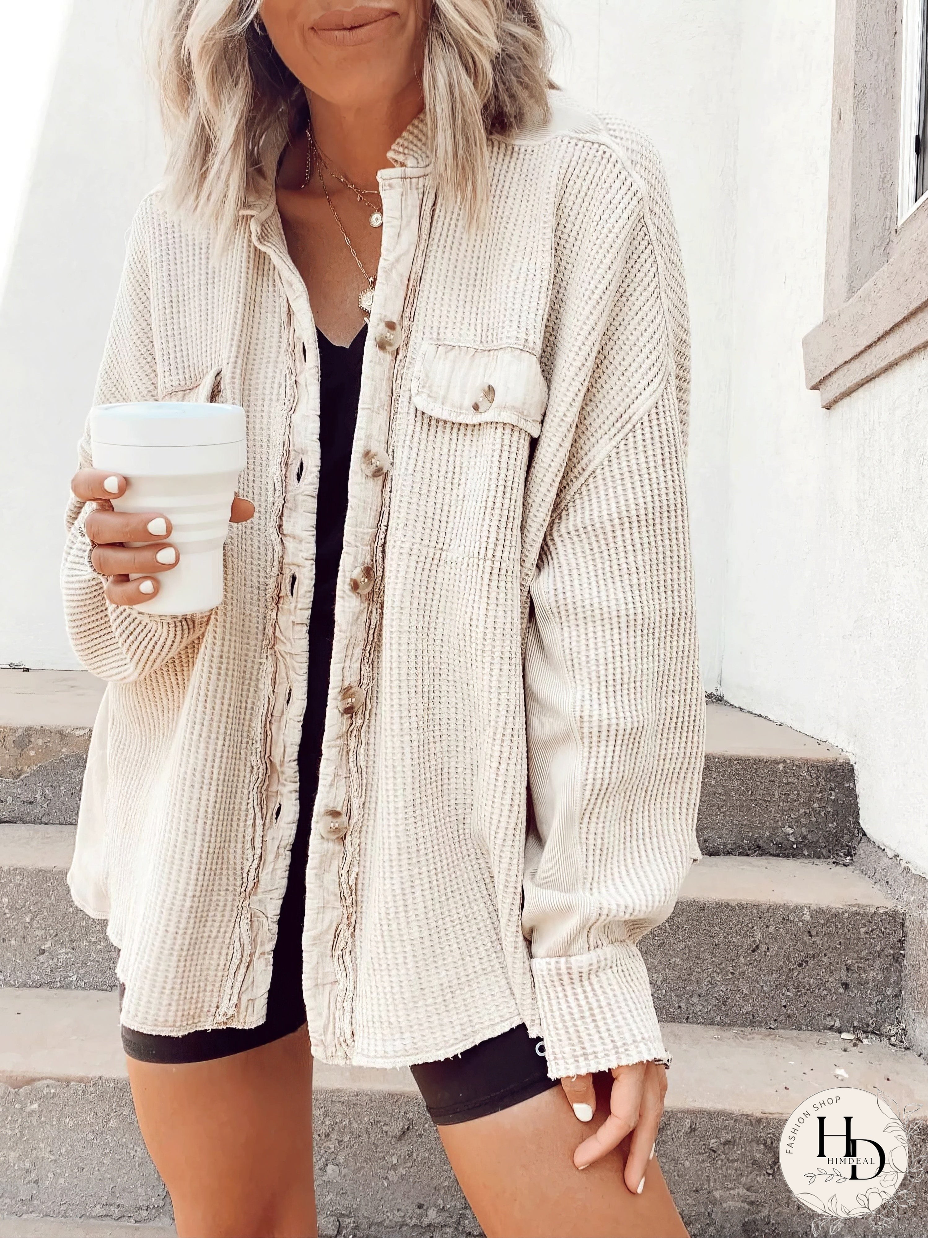 Versatile Long Knit Cardigan