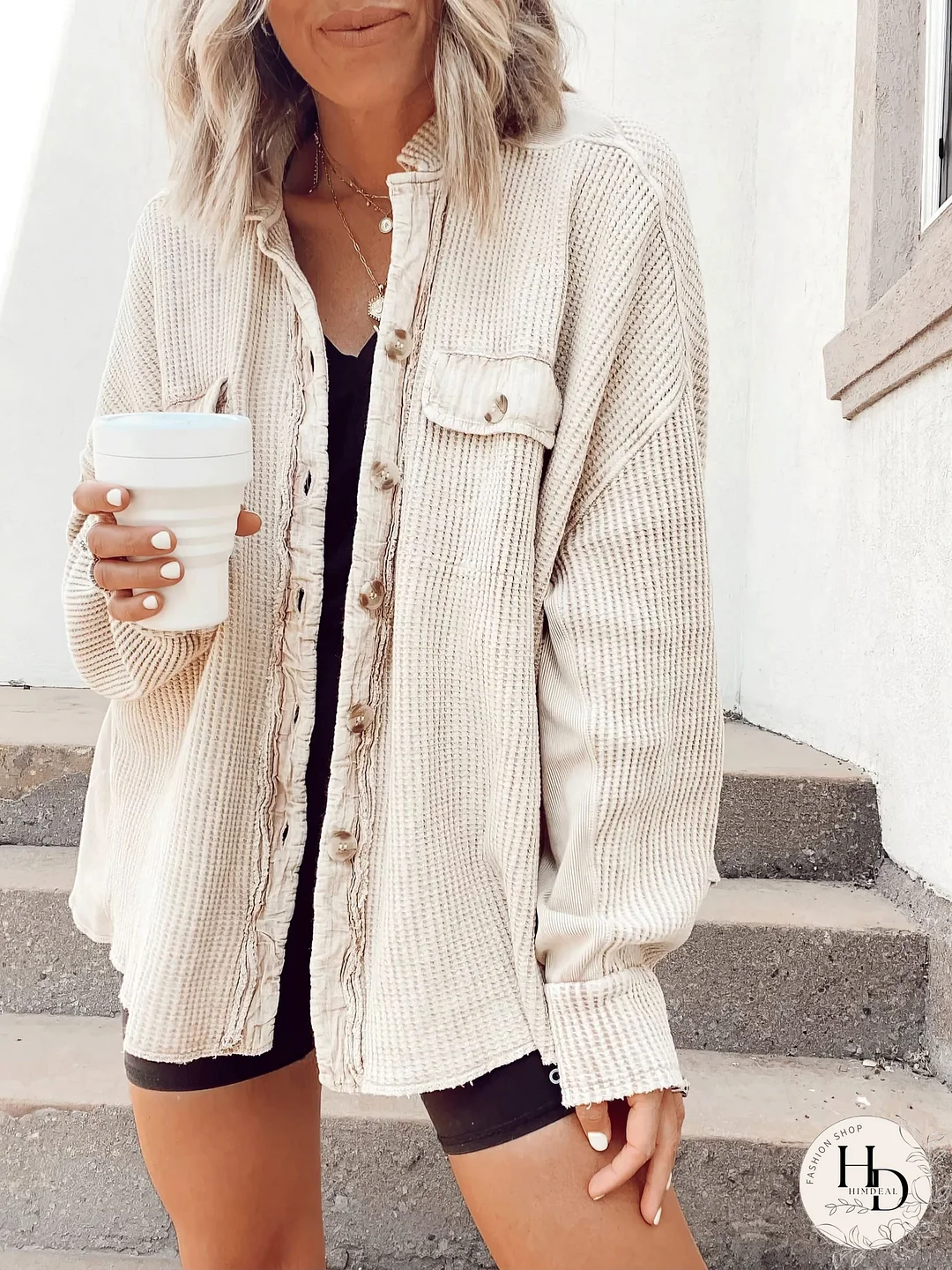 Versatile Long Knit Cardigan