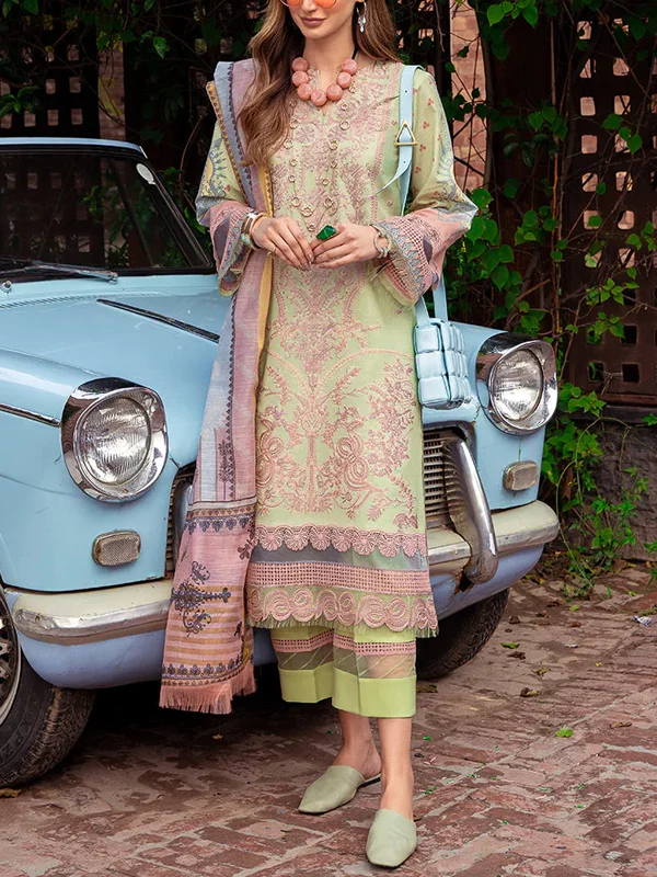 Simple Embroidery Temperament Women's Sets