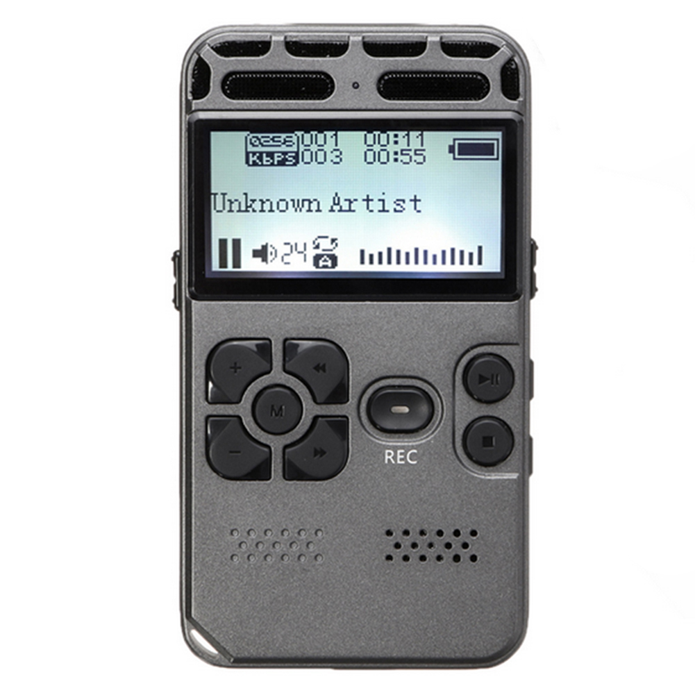 

8GB Digital Voice Recorder 2 inch LCD Display 72 Hour Dictaphone MP3 Player, 501 Original