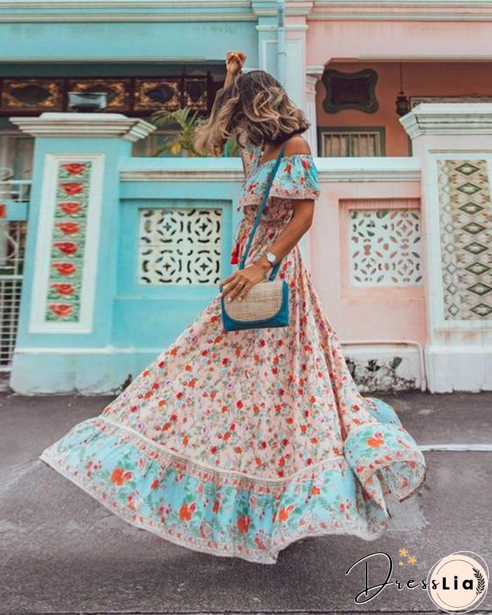 Fashion Summer Vacation Dress Maxi Dresses