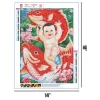 Auspicious Festive Fat Doll   | Full Round Diamond Painting Kits