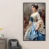 (45*75cm)Girl - Round AB Drill Diamond Painting