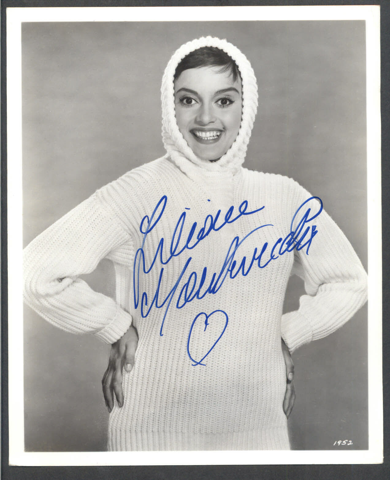 Liliane Montevecchi- Signed Vintage Celebrity Autograph Photo Poster painting - Meet Me in Las V