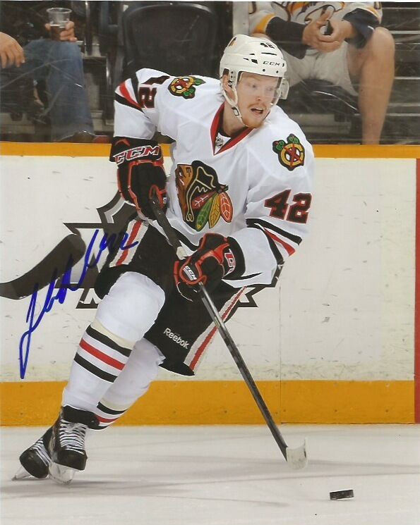 Chicago Blackhawks Joakim Nordstrom Signed Autographed 8x10 Photo Poster painting COA B