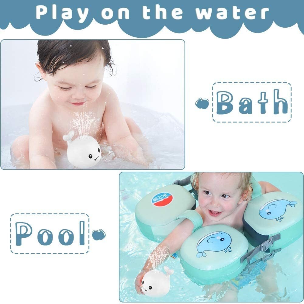 squirting whale bath toy