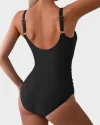 🔥2025 SUMMER 50% OFF🎁Ruched Tie-Knot Tummy Control One-Piece Swimsuit