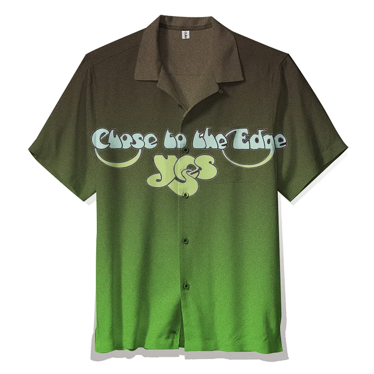 YES : Close to the Edge | Unisex Hawaiian Shirt