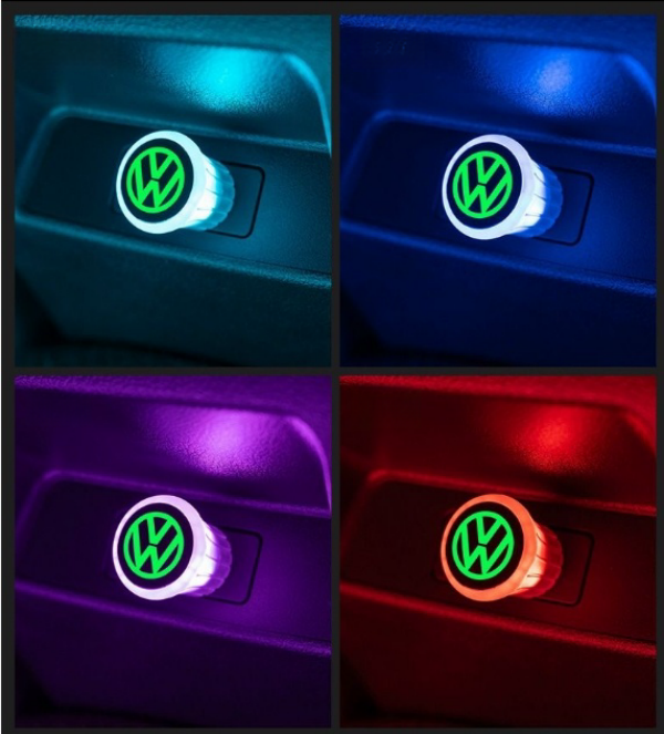 Car-mounted Colorful Flashing Atmosphere Lights