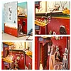 Cat in Palace---3D Wooden Puzzle Dollhouse DIY Bookend Puzzle for Kids/Adults