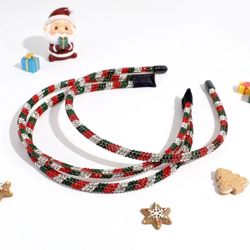 Women's Vacation Minimalist Multicolor Rhinestone Inlay Rhinestones Hair Band