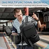 Laptop Backpack, Travel Backpack Mens Laptop Bag with 15.6 inch Laptop Compartment, Business Backpacks Work Rucksack School Bags Causal Daypack for College Students Gifts Traveling Commuting