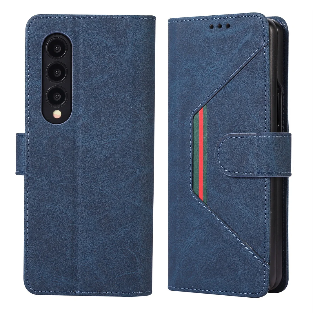 Suitable for Samsung Z Fold5/4 mobile phone case flip leather case