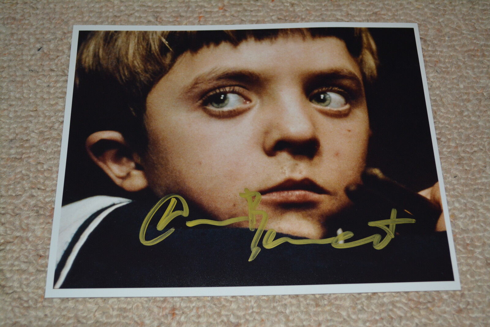 DAVID BENNENT signed autograph In Person 8x10 (20x25cm) THE THIN DRUM