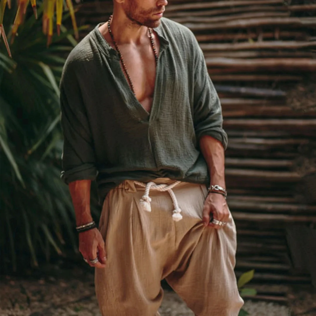 Linen Minimalist Shirt-inspireuse